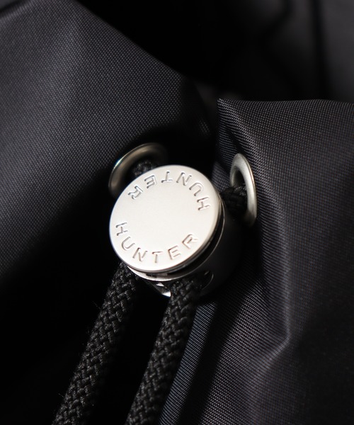 HUNTER(ハンター)の「HUNTER PREMIUM NYLON BACKPACK プレミアム ナイロン バックパック(バックパック/リュック・レディース・ブラック・FREE)」の6枚目の写真