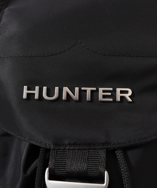 HUNTER(ハンター)の「HUNTER PREMIUM NYLON BACKPACK プレミアム ナイロン バックパック(バックパック/リュック・レディース・ブラック・FREE)」の3枚目の写真