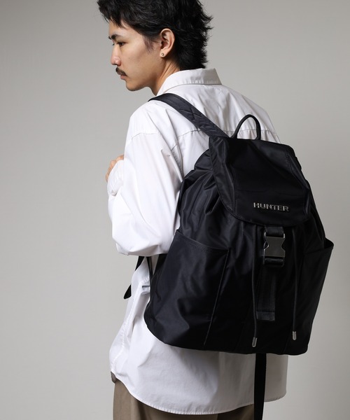 HUNTER プレミアムナイロンバックパック HUNTER（ハンター）の「HUNTER PREMIUM NYLON BACKPACK プレミアム