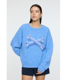 セール】Perks And Mini MUTATE DISTRESSED CREW NECK KNIT 8622 セール】Perks And Mini MUTATE DISTRESSED CREW NECK KNIT 8622