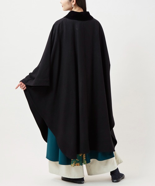 カヤ（カヤ）の「【カヤ】寒の着 新ケープコート（その他アウター・レディース・グレー/ブラウン/スミクロ・FREE）」の18枚目の写真