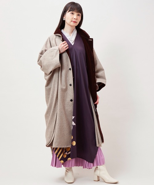 カヤ】寒の着 新ケープコート（その他アウター）｜カヤ（カヤ）の