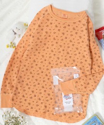 JEMORGAN(ジェーイーモーガン)花柄ワッフルピグメントカラーラグランロンT/長袖パックT レディース