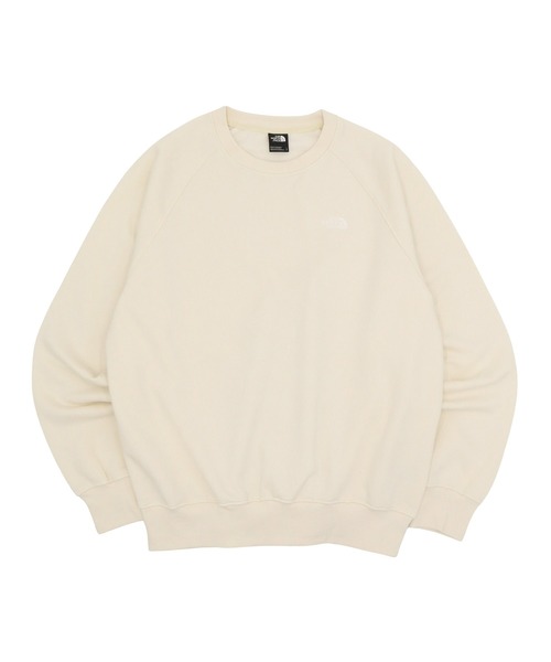 THE NORTH FACE(ザノースフェイス)の「ザノースフェイス エボリューション 裏起毛クルーネックスウェット アウトドア(スウェット・メンズ・ホワイト/ベージュ/グレー/ブラック・S/M/L/XL/XXL)」の2枚目の写真