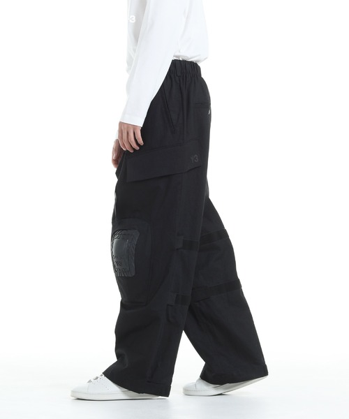 Y-3(ワイスリー)の「Y-3 UT TWILL CARGO PANTS(カーゴパンツ・メンズ・ブラック・SMALL/MEDIUM/X-SMALL/LARGE)」の2枚目の写真