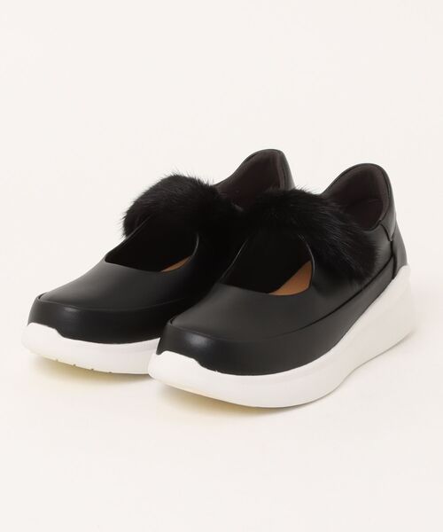 MACKINTOSH PHILOSOPHY（ﾏｯｷﾝﾄｯｼｭ ﾌｨﾛｿﾌｨｰ）の「ファーストラップスニーカー（スニーカー・レディース・ブラック/グレー・23.0cm/22.5cm/22.0cm/24.5cm/24.0cm/23.5cm）」の2枚目の写真