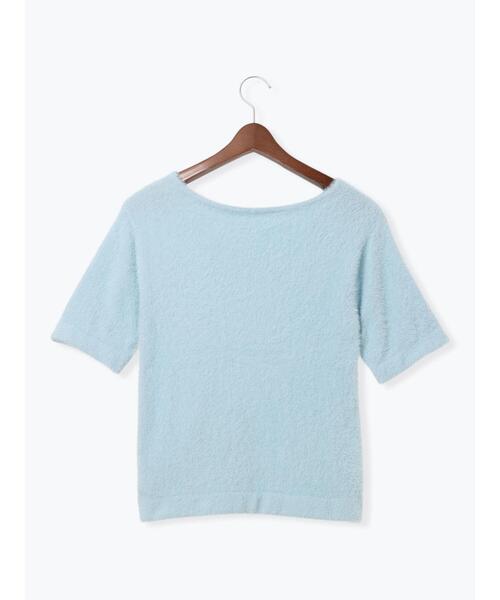 Te chichi(テチチ)の「ライトフェザーニット《2025Autumn catalog item》(ニット/セーター・レディース・モカ/ブルー・F)」の15枚目の写真