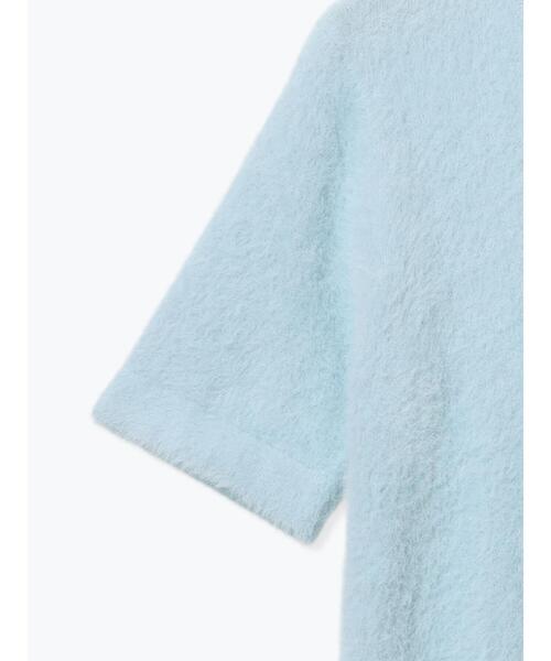 Te chichi(テチチ)の「ライトフェザーニット《2025Autumn catalog item》(ニット/セーター・レディース・モカ/ブルー・F)」の17枚目の写真