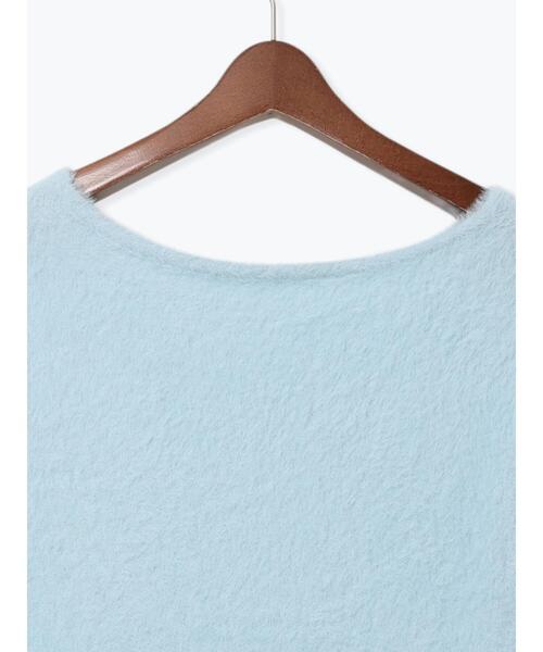 Te chichi(テチチ)の「ライトフェザーニット《2025Autumn catalog item》(ニット/セーター・レディース・モカ/ブルー・F)」の19枚目の写真