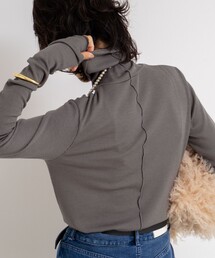 NOLLEY’S | MY　STANDARD　ウォッシャブルリブタートルネック(Tシャツ/カットソー)