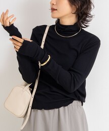 NOLLEY’S | MY　STANDARD　ウォッシャブルリブタートルネック(Tシャツ/カットソー)