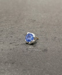 BEYOND COOL（ビヨンクール）の「「BloodyMary/ブラッディマリー」ナットピアス　天然石　ピアス　 -木の実-　天然石　一粒ピアス（ピアス（片耳用））」