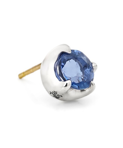 BloodyMary/ブラッディマリー」ナットピアス 天然石 ピアス -木の実