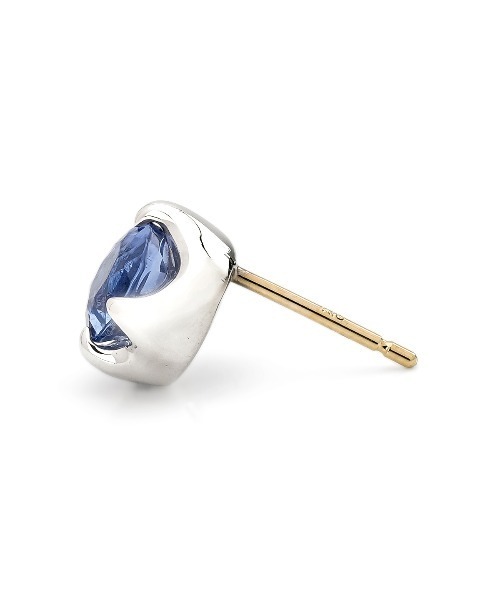 BloodyMary/ブラッディマリー」ナットピアス 天然石 ピアス -木の実