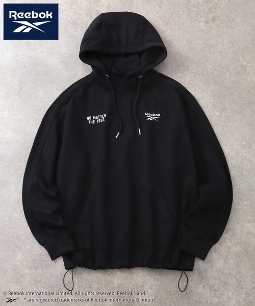 Reebok(リーボック)の「【Reebok/リーボック】CORPUS TOKYO別注 刺繍ロゴ デザインフード プルオーバーパーカー 裏起毛(パーカー・メンズ・アッシュグレー/ブラック/グレイッシュベージュ/チャコール・M/LL/L)」の19枚目の写真