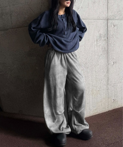 ナンバリングスタッズスウェットパンツ（スウェットパンツ）｜sedacle