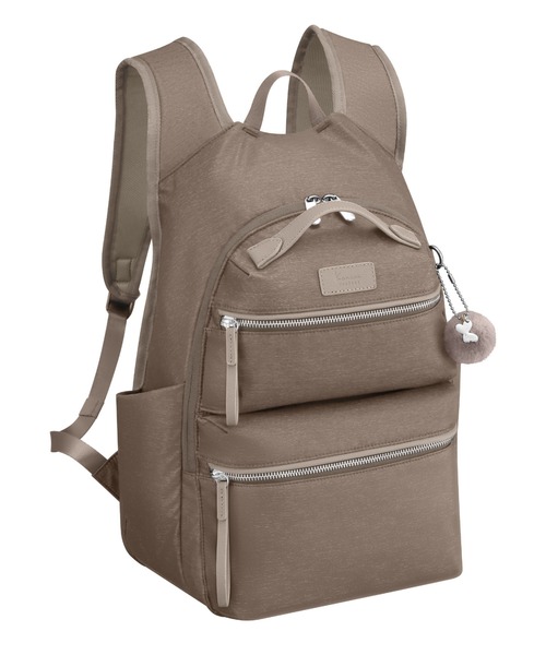 Kanana project(カナナプロジェクト)の「カナナ プロジェクト リュックサック PJ-15プレミアムLTD 16L 650g 17922(バックパック/リュック・レディース・ダークネイビー/ベージュ系その他/ダークブラウン・FREE)」の3枚目の写真