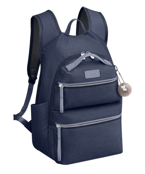Kanana project(カナナプロジェクト)の「カナナ プロジェクト リュックサック PJ-15プレミアムLTD 16L 650g 17922(バックパック/リュック・レディース・ダークネイビー/ベージュ系その他/ダークブラウン・FREE)」の1枚目の写真