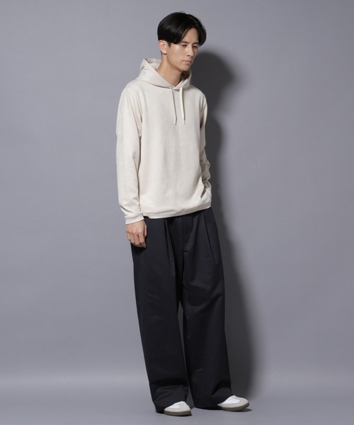 NANO universe（ナノユニバース）の「オイルドライクバギーパンツ（その他パンツ・メンズ・ブラック/ベージュ/ネイビー・S/M/L）」の8枚目の写真