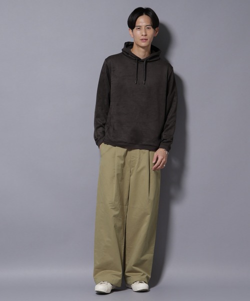 NANO universe（ナノユニバース）の「オイルドライクバギーパンツ（その他パンツ・メンズ・ブラック/ベージュ/ネイビー・S/M/L）」の11枚目の写真