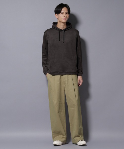 NANO universe（ナノユニバース）の「オイルドライクバギーパンツ（その他パンツ・メンズ・ブラック/ベージュ/ネイビー・S/M/L）」の14枚目の写真