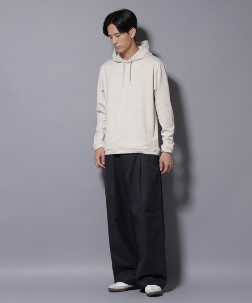 NANO universe（ナノユニバース）の「オイルドライクバギーパンツ（その他パンツ・メンズ・ブラック/ベージュ/ネイビー・S/M/L）」の6枚目の写真