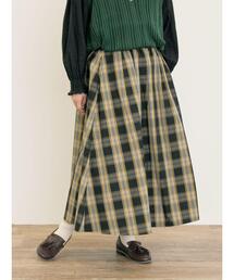 Samansa Mos2 | 柄アソートタックスカート(スカート)
