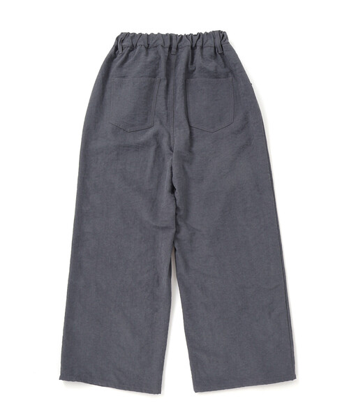 ZIDDY（ジディ）の「キーホルダー付きサテンライクワイドパンツ(130~160cm)（その他パンツ・キッズ・ブラック/グレー・130cm/150cm/140cm/FREE）」の13枚目の写真