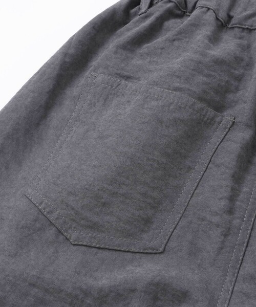 ZIDDY（ジディ）の「キーホルダー付きサテンライクワイドパンツ(130~160cm)（その他パンツ・キッズ・ブラック/グレー・130cm/150cm/140cm/FREE）」の17枚目の写真