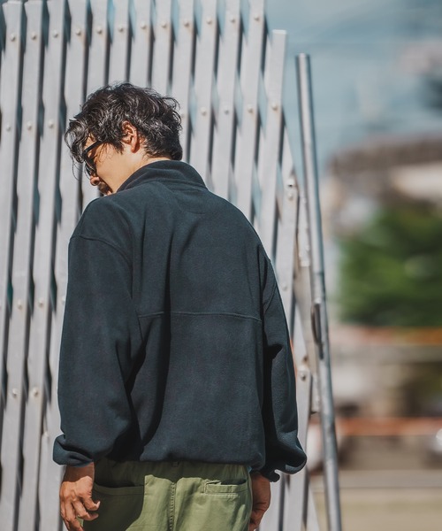 GERRY（ジェリー）の「【GERRY】ハーフスナップ フリース プルオーバー（その他アウター・メンズ・グリーン/ブラック/マスタード/アイボリー/グレー・LARGE/X-LARGE/MEDIUM）」の11枚目の写真