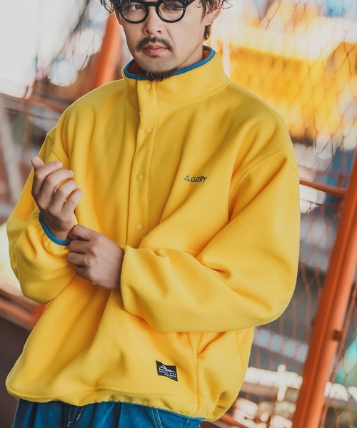 GERRY（ジェリー）の「【GERRY】ハーフスナップ フリース プルオーバー（その他アウター・メンズ・グリーン/ブラック/マスタード/アイボリー/グレー・LARGE/X-LARGE/MEDIUM）」の18枚目の写真