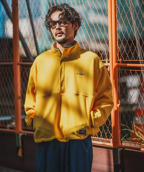 GERRY（ジェリー）の「【GERRY】ハーフスナップ フリース プルオーバー（その他アウター・メンズ・グリーン/ブラック/マスタード/アイボリー/グレー・LARGE/X-LARGE/MEDIUM）」の20枚目の写真
