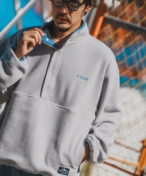 セール】【GERRY】ハーフスナップ フリース プルオーバー（その他