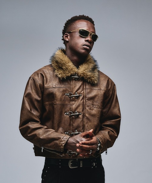 ANDER HUNK レザーブルゾン ANDER HUNKレザーブルゾン - メルカリ