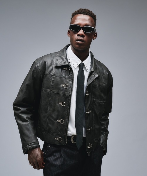 Fireman Design Fur Riders Jacket / ファイヤーマンデザイン