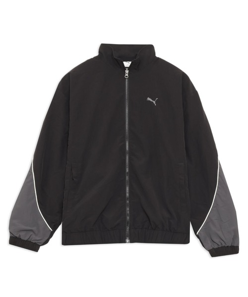 PUMA(プーマ)の「プーマ PUMA CORE HERITAGE メッシュ ラインド ウーブン JKT_(ナイロンジャケット・メンズ・ワイン/ブラック・S/M/L/LL/3L)」の6枚目の写真
