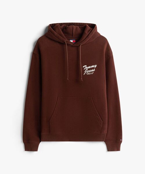 tommy jeans(トミー ジーンズ)の「ノベルティグラフィックパーカー(スウェット・メンズ・ブラウン系その他/ブラック・MEDIUM/SMALL/LARGE/X-LARGE)」の7枚目の写真