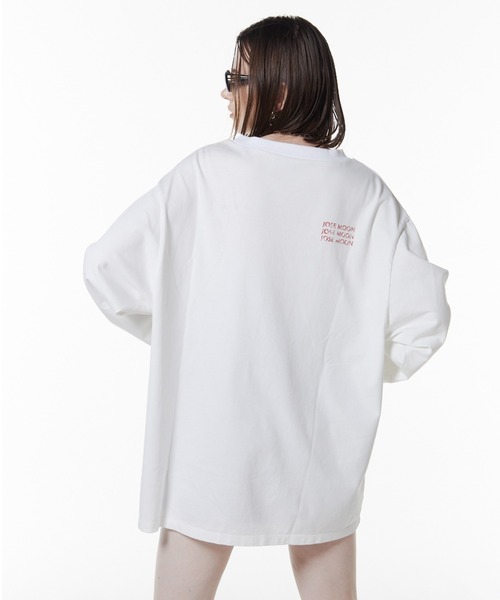 JOSE MOON（ジョゼムーン）の「TATAMI SIWA T SHIRT/タタミシワシャツ（Tシャツ/カットソー・レディース・ホワイト/ブラウン/ブラック・FREE）」の7枚目の写真