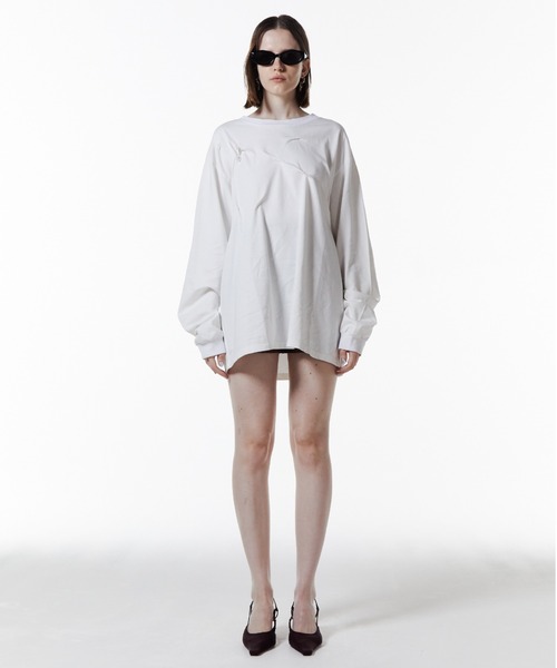 セール】TATAMI SIWA T SHIRT/タタミシワシャツ（Tシャツ/カットソー