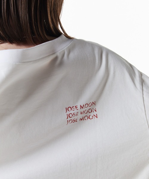 JOSE MOON（ジョゼムーン）の「TATAMI SIWA T SHIRT/タタミシワシャツ（Tシャツ/カットソー・レディース・ホワイト/ブラウン/ブラック・FREE）」の17枚目の写真