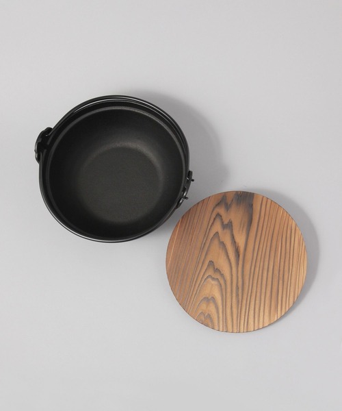 TODAY'S SPECIAL（トゥデイズスペシャル）の「【岩鋳】南部鉄の鍋/371040（鍋/フライパン・レディース・ブラック・FREE）」の4枚目の写真