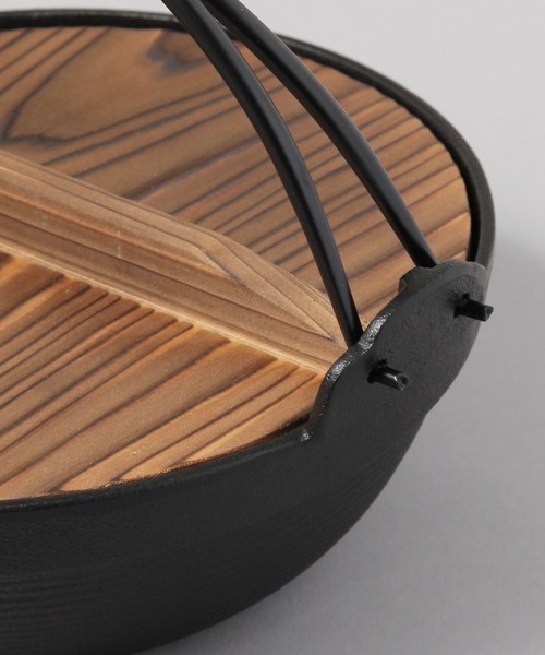 TODAY'S SPECIAL（トゥデイズスペシャル）の「【岩鋳】南部鉄の鍋/371040（鍋/フライパン・レディース・ブラック・FREE）」の5枚目の写真