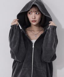 ロング丈 ジップアップ」に該当するパーカーファッション通販 - ZOZOTOWN