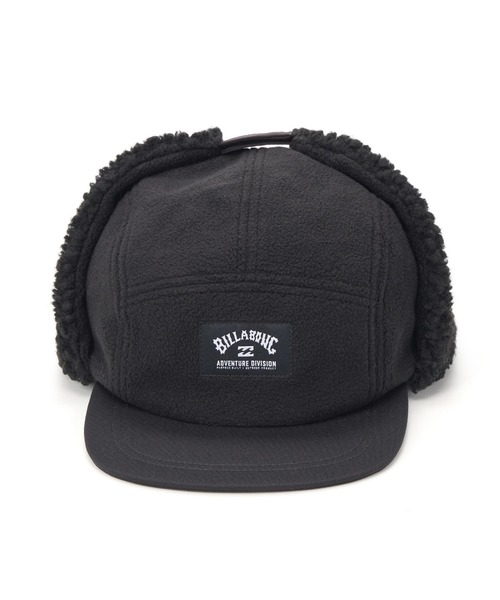 BILLABONG（ビラボン）の「BILLABONG メンズ 【A/DIV.】 TRAPPER キャップ 【2025年秋冬モデル】 @autumn/ビラボンロゴワンポイントボアトラッパーキャップ（帽子）（キャップ・メンズ・ブラック・FREE）」の4枚目の写真