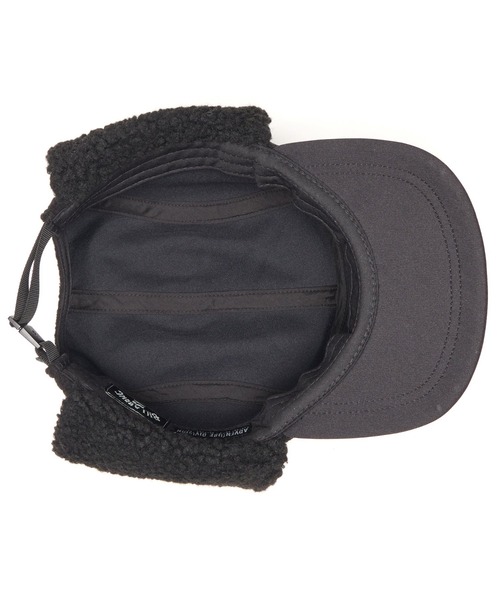 BILLABONG（ビラボン）の「BILLABONG メンズ 【A/DIV.】 TRAPPER キャップ 【2025年秋冬モデル】 @autumn/ビラボンロゴワンポイントボアトラッパーキャップ（帽子）（キャップ・メンズ・ブラック・FREE）」の7枚目の写真