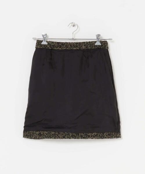 URBAN RESEARCH ROSSO WOMEN（アーバンリサーチ　ロッソ）の「ウール混ループツイードミニスカート（スカート・レディース・ブラック系その他/ベージュ系その他・36/38）」の7枚目の写真