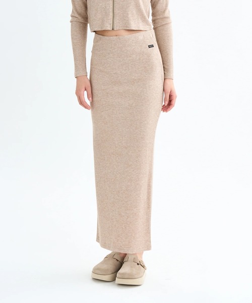 RVCA レディース MAXI PENCIL SKIRT スカート 【2025年秋冬モデル】 @autumn/ルーカペンシルスカート