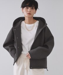 OPAQUE.CLIP | フーディブルゾン【洗濯機OK】(ブルゾン)
