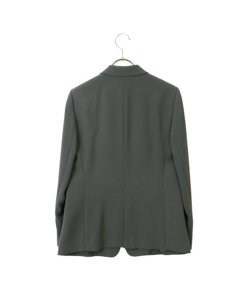 AOYAMA（アオヤマ）の「羽織感覚で着用できる一着！バックサテンテーラードジャケット（スーツジャケット・レディース・チャコールグレー/モカ・9号/11号/13号/7号/17号/15号/5号）」の17枚目の写真