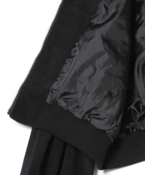 3.3 Field Trip (3.3フィールドトリップ)の「3.3 Field Trip/短丈コーデュロイジャケット(ブルゾン・レディース・ブラック/キャメル・FREE)」の15枚目の写真